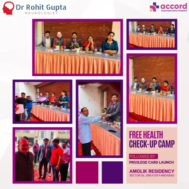 Free Health Checkup Camp at Amolik Residency, Sector 86 Greater Faridabad followed by a Privilege Card Lunch