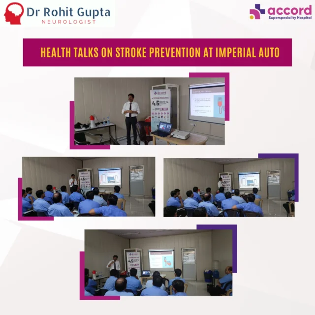 Health Talks on stroke prevention at IMPERIAL AUTO