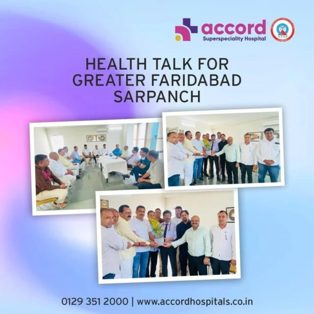 Health Talk with Greater Faridabad Sarpanches