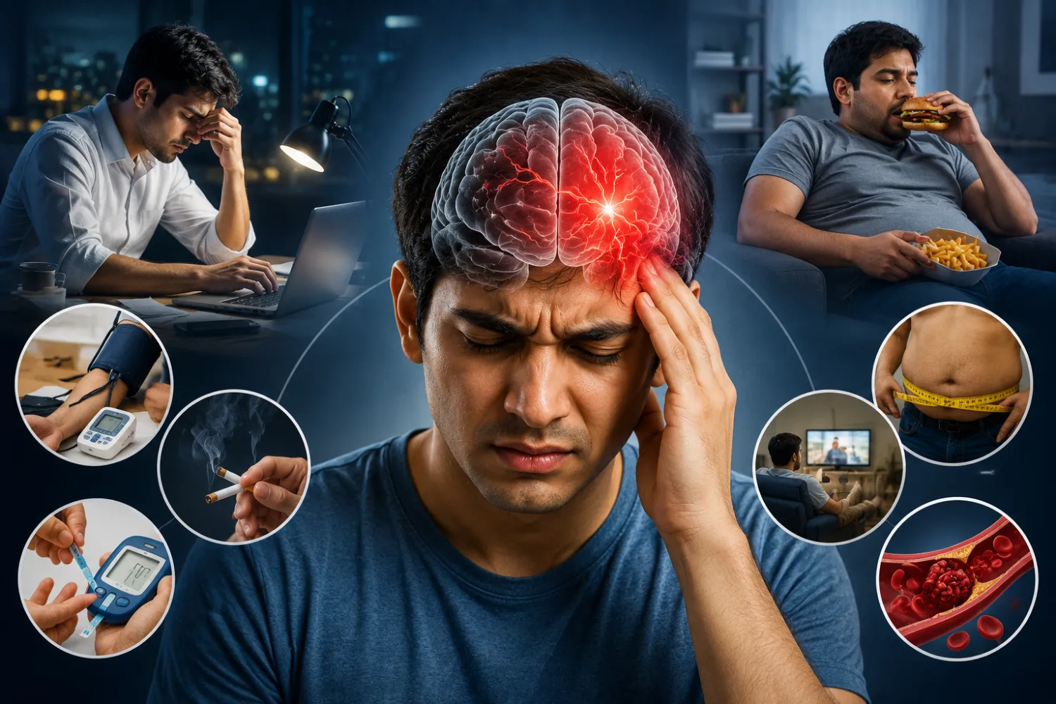 Why Stroke Cases Are Increasing Among Young Indians