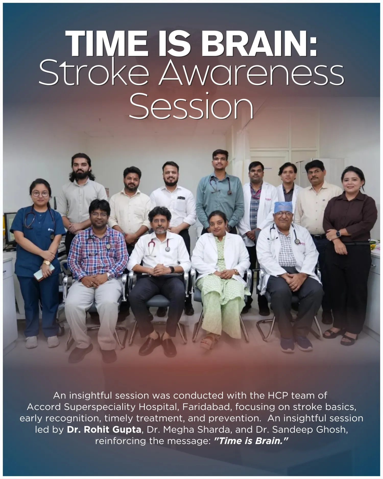 Time is Brain: Stroke Awareness Session
